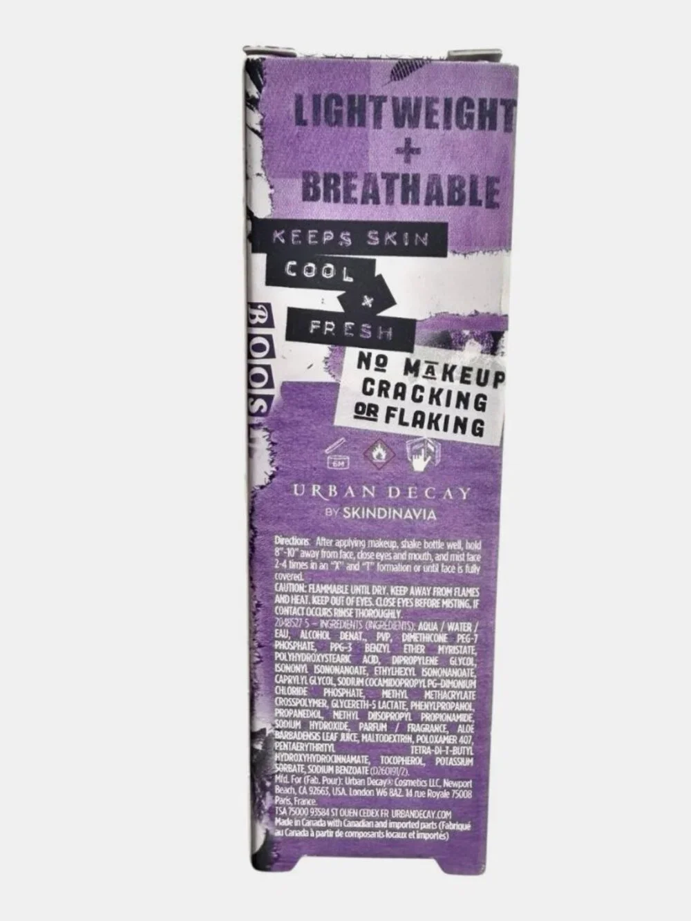 Urban Decay All Nighter Setting Spray UD Makeup Primer/Setter Travel Size